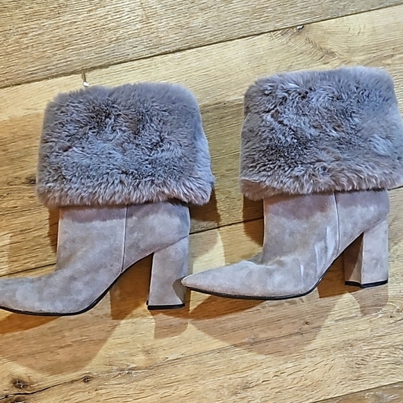 Influencers' Darling Boots faux fur, Suede - Picture 2 of 5